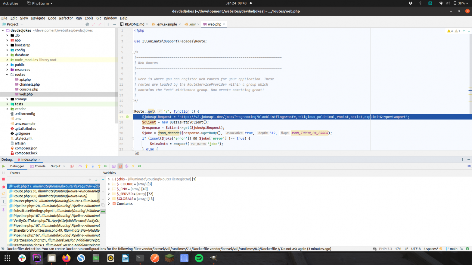 Zero-configuration debugging PHP with Xdebug in PHPStorm on Ubuntu ...