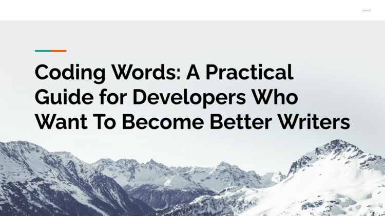 Coding Words – Jonathan Bossenger