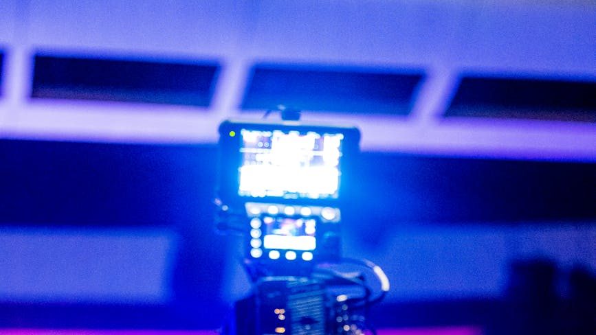 professional filming equipment